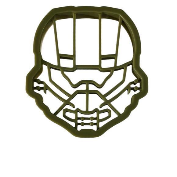 Halo Studios Xbox Microsoft 4 Cookie Cutter Baking Set Master Chief Helmet - Picture 3 of 8